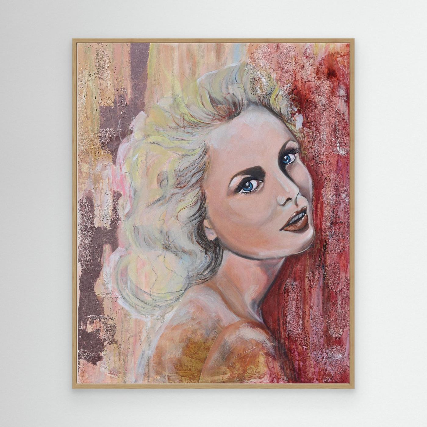 Jazzberry Janet Canvas Print