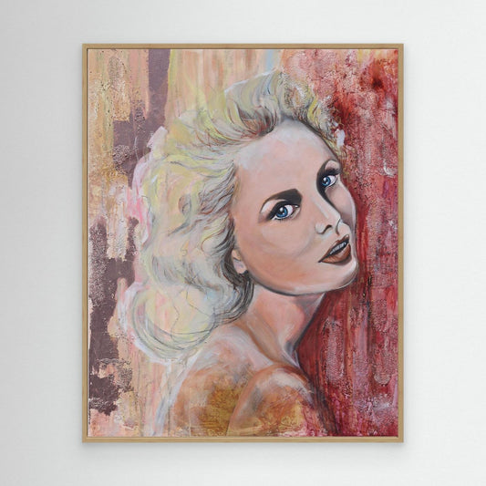 Jazzberry Janet Canvas Print