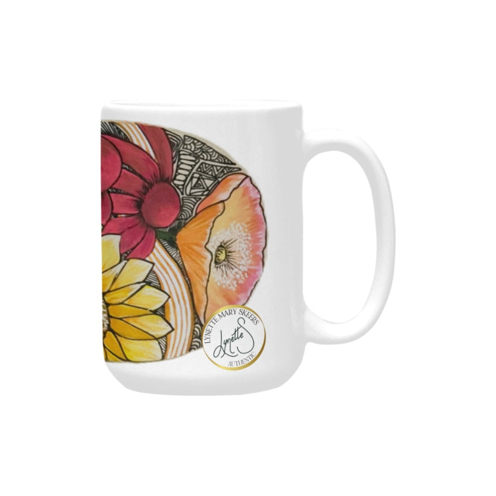 Flower S Design Coffee Cup