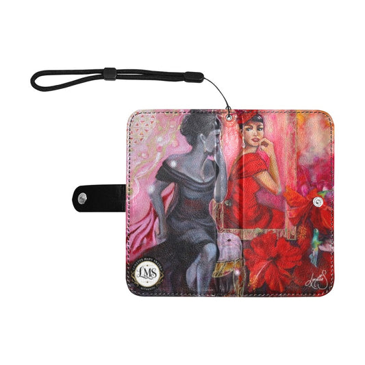 Viva La  Passion Smart phone case Flip Leather Purse for Mobile Phone