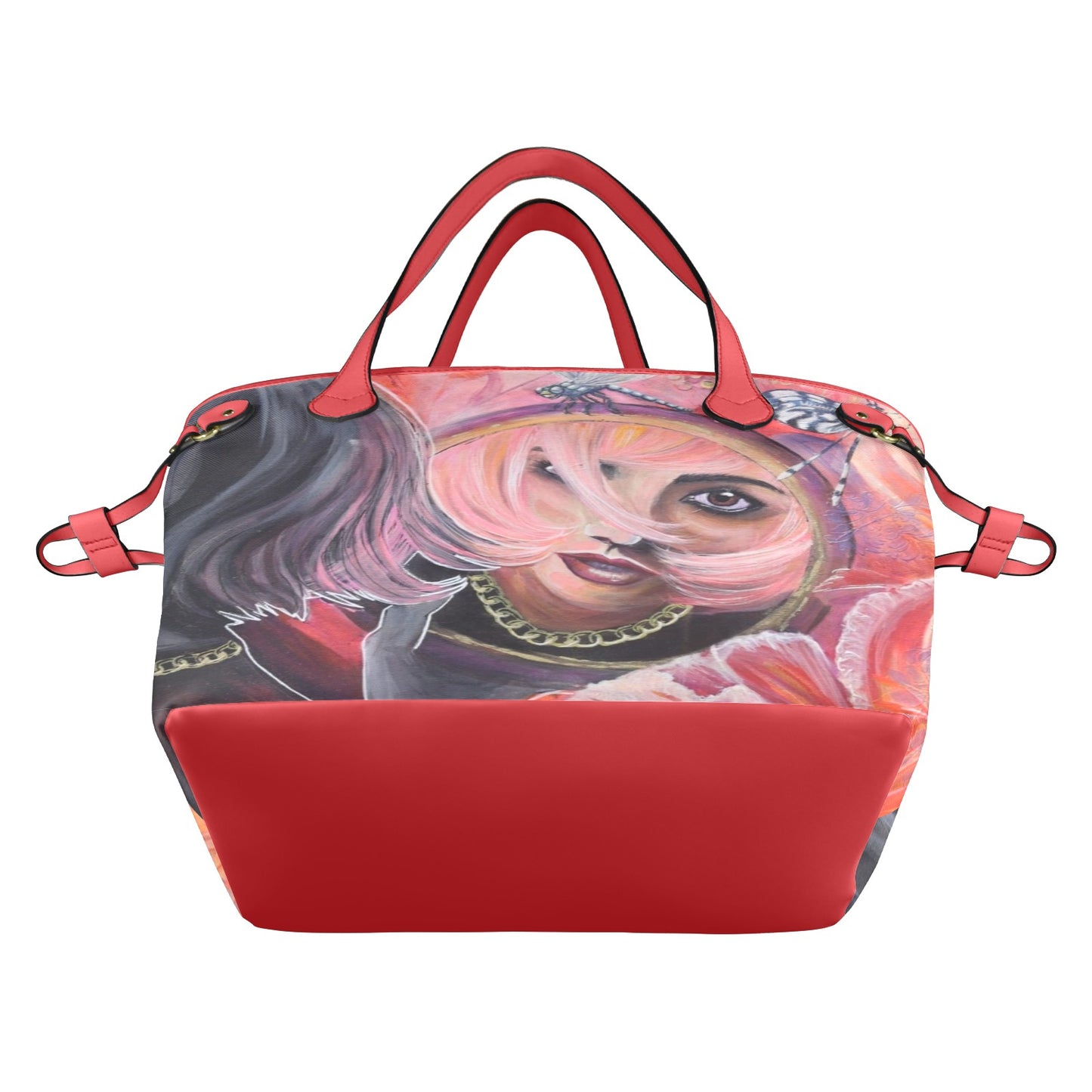 Joyful Blush Canvas Tote Bag