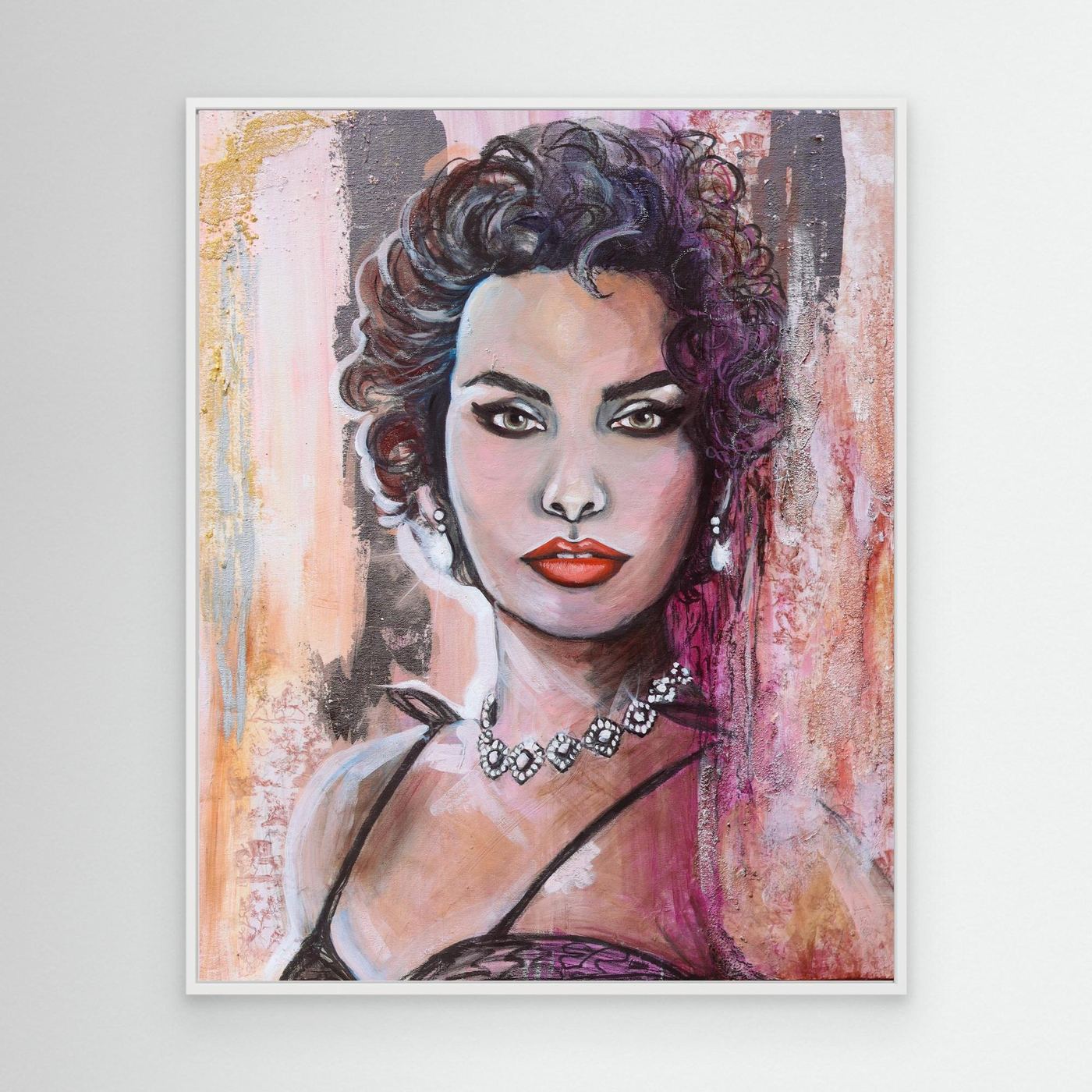 Cerise Sophia Canvas Print