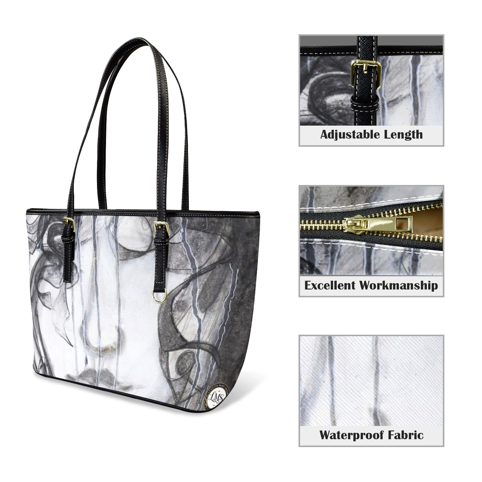 Shop unique handbags and tote bags featuring original artwork by Lynette Mary Skeers. Art-inspired designer bags with new styles added regularly.