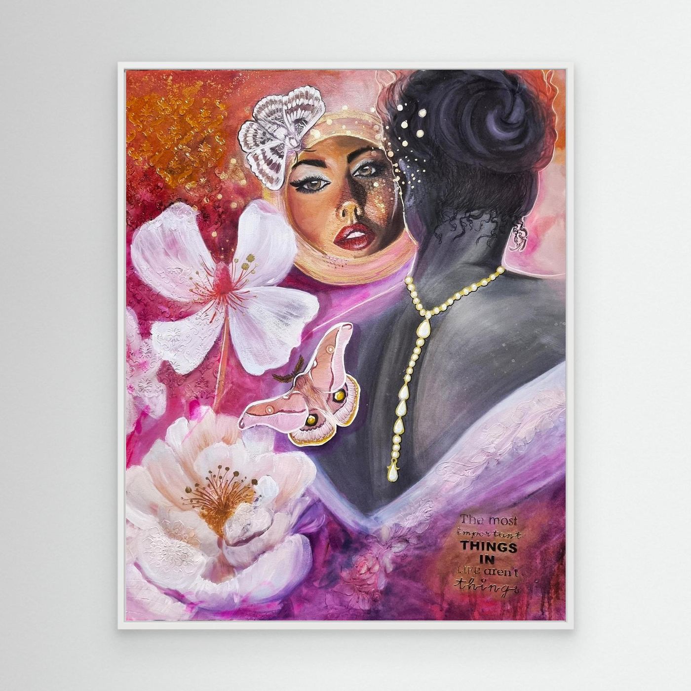 Reflections Collection - Elegant Mabel - Canvas Print