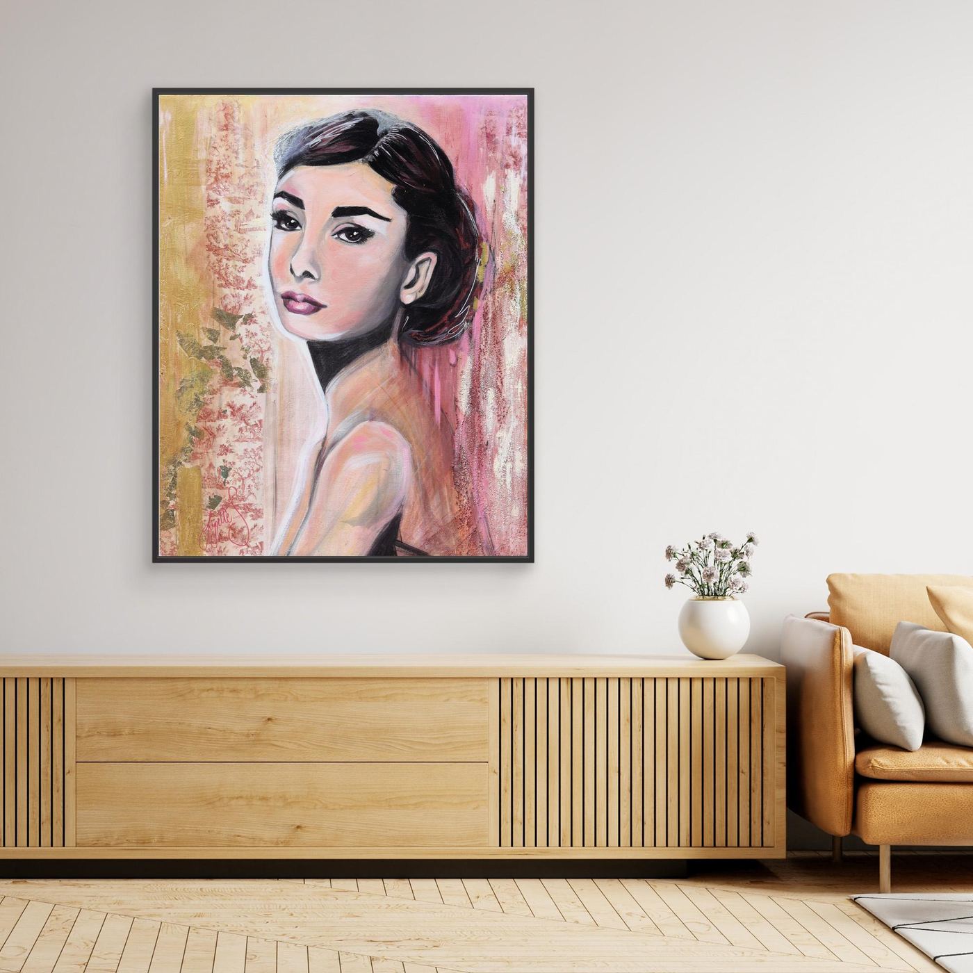 Audrey Rose Canvas Print