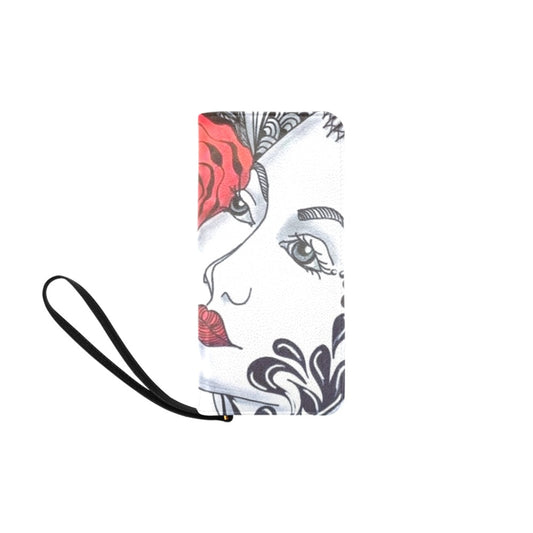 Touch of Red Phone Case Women's Clutch Purse