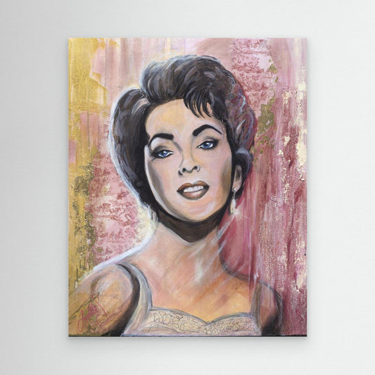 Pink Lizzy Canvas Print