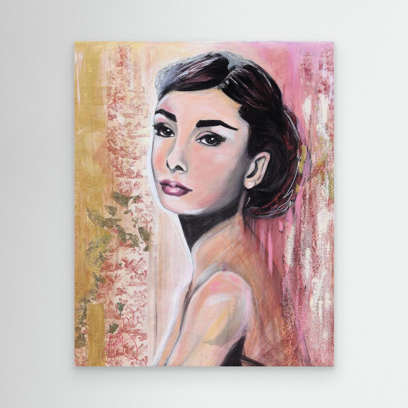Audrey Rose Canvas Print