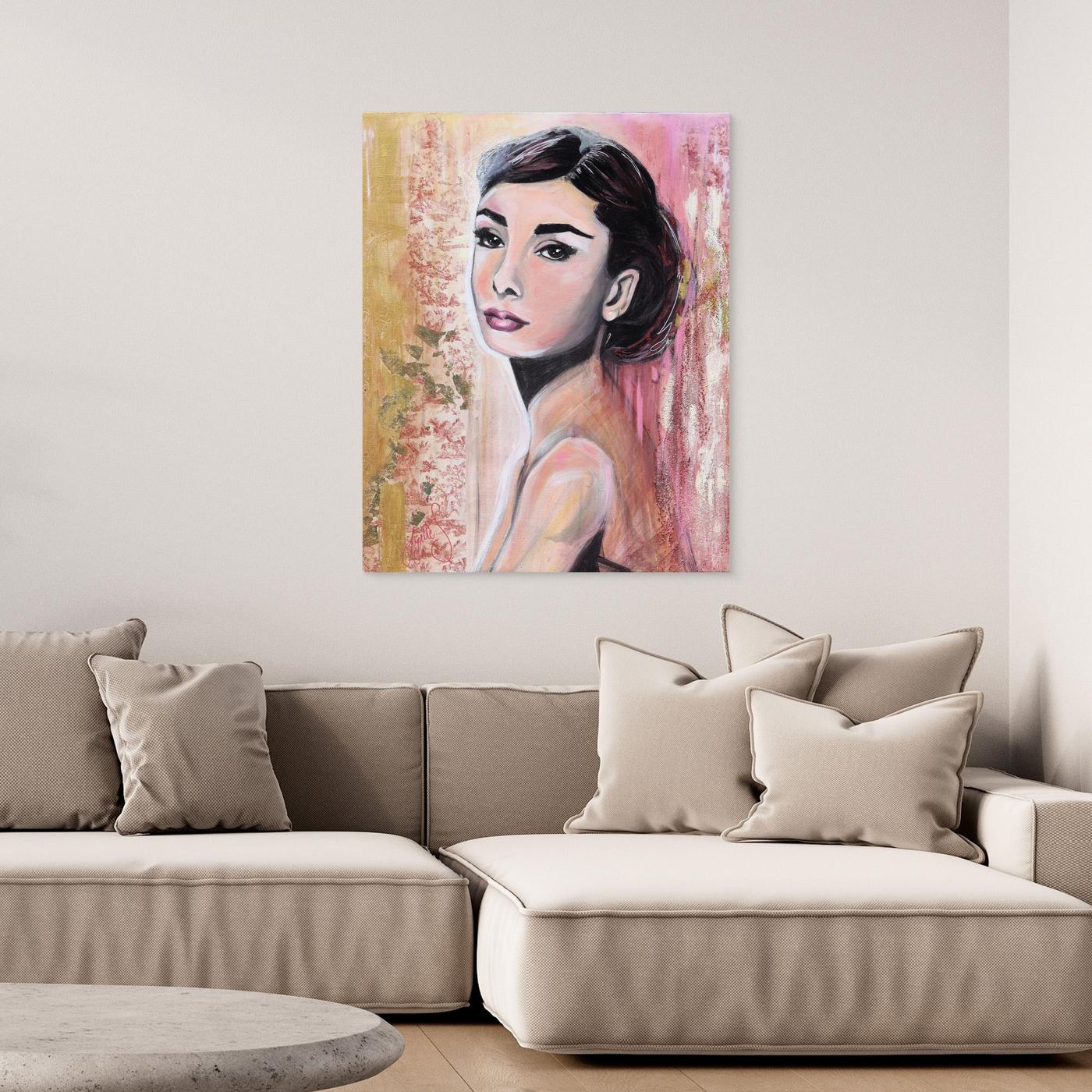 Audrey Rose Canvas Print