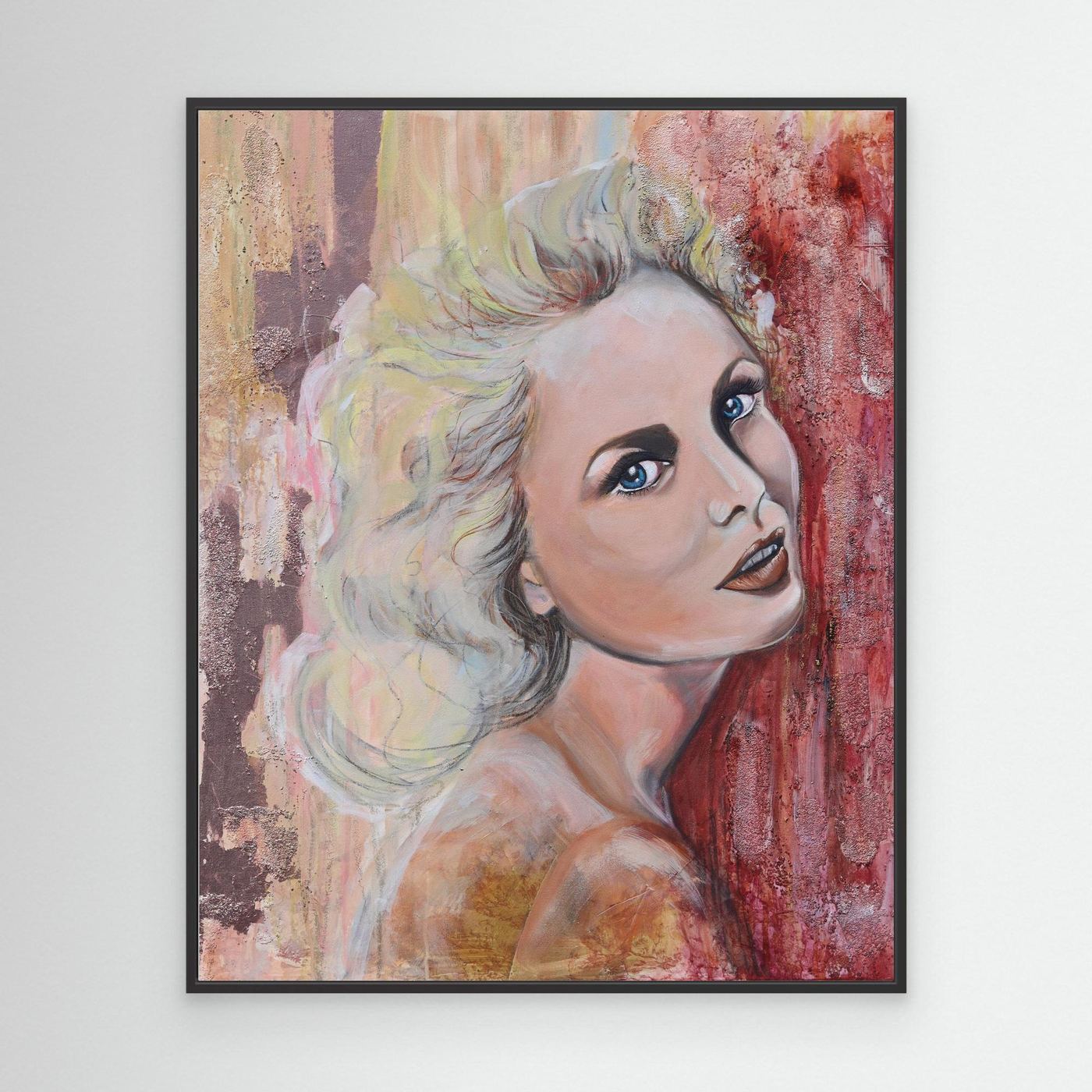 Jazzberry Janet Canvas Print
